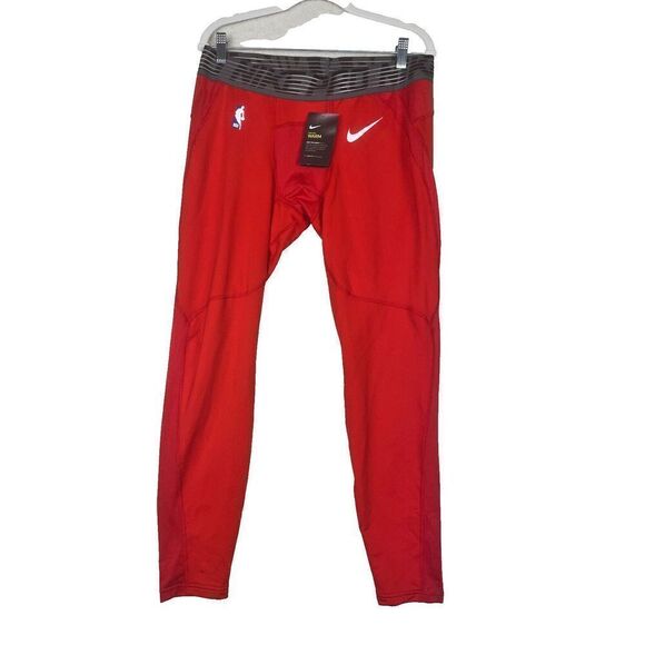 NWT NBA team issue Nike pro warm 3/4 compression shorts XXLT AA0058-657‎ - Picture 1 of 7